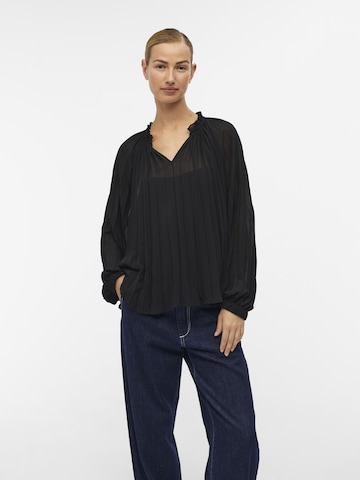 OBJECT Blouse 'Brink' in Zwart: voorkant