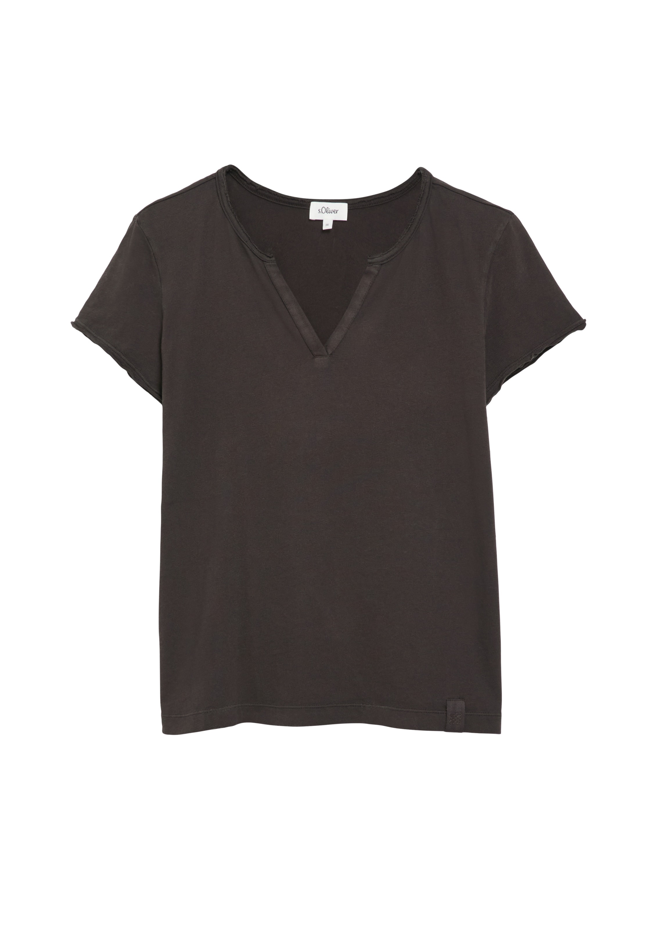 s.Oliver Shirt in Brown: front