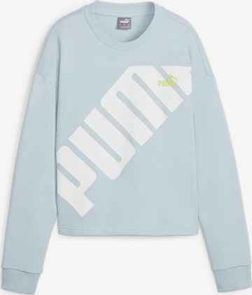 Sweat-shirt PUMA en bleu : devant