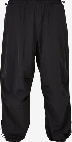 Urban Classics Tapered Pants in Black: front