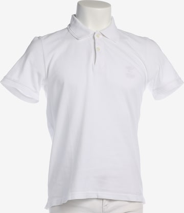 VERSACE Poloshirt M in Braun: Vorderseite