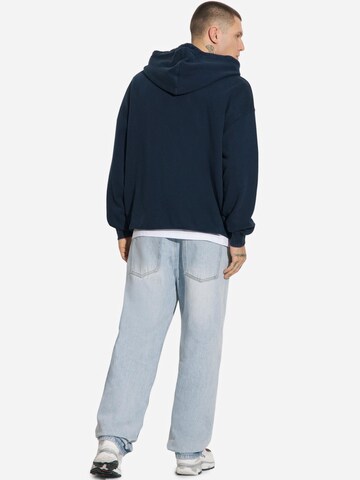 Prosto Sweatshirt 'Big Log Washed' in Blue