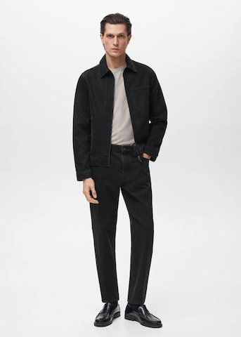 MANGO MAN Between-Season Jacket 'Bryan' in Black