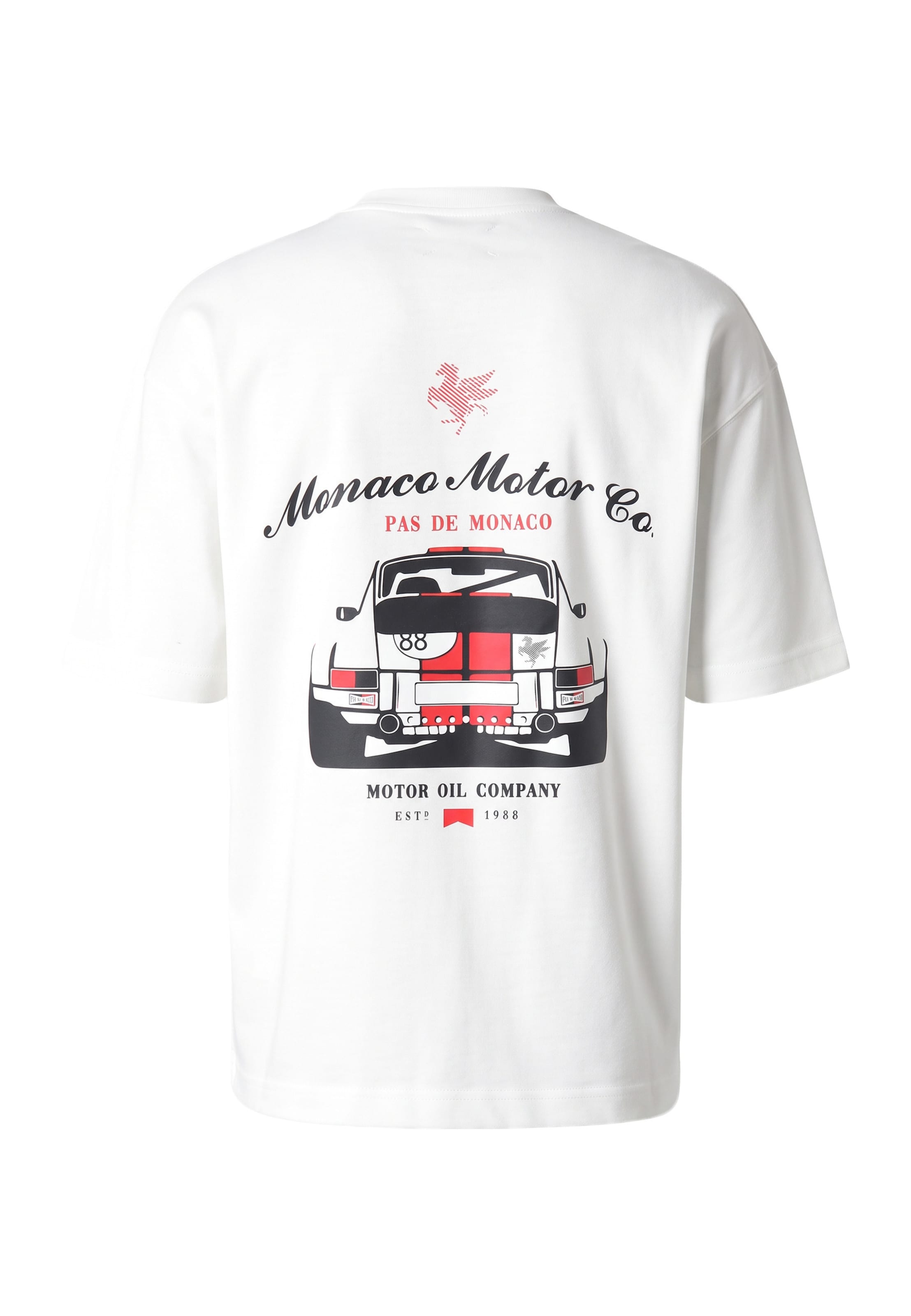 Pas De Monaco Shirt in Wit: terug