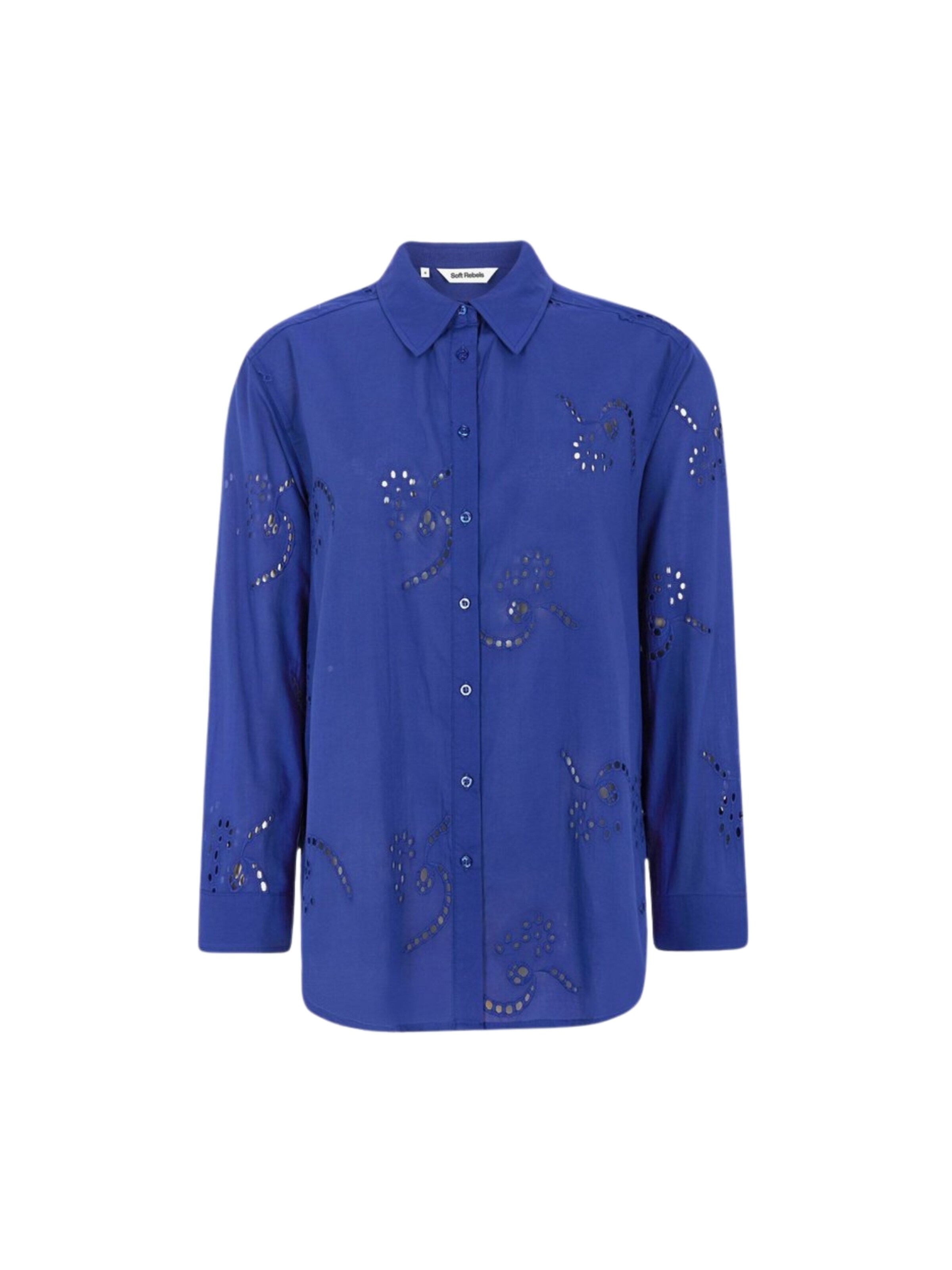 Soft Rebels Shirt ' SRKyllie ' in Blue: front