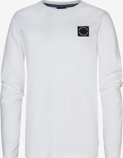Petrol Industries Shirt 'Oahu' in schwarz / weiß, Produktansicht