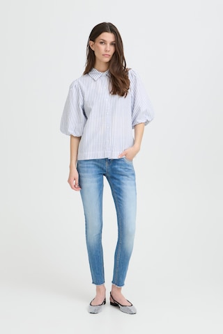 Chemisier 'PZAudrey' Pulz en bleu