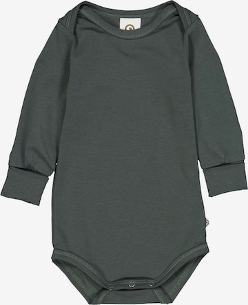 Barboteuse / body Müsli by GREEN COTTON en vert : devant