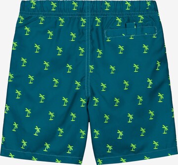 Shiwi Badeshorts 'Palm' in Blau