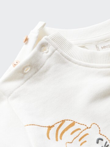 MANGO KIDS Sweatshirt 'TIGRES' in Weiß