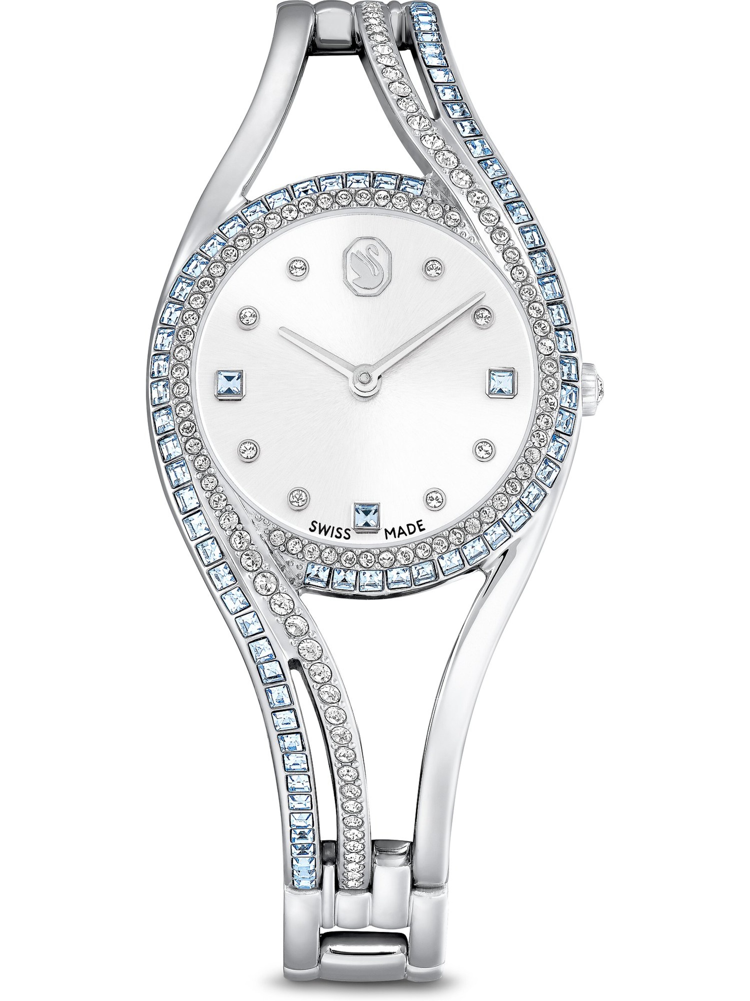Swarovski Analog Watch in Silver: front