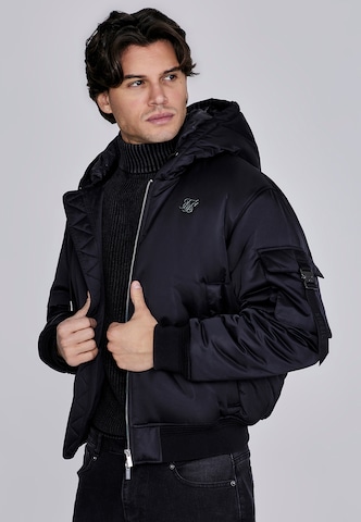 SikSilk Tussenjas in Zwart: voorkant