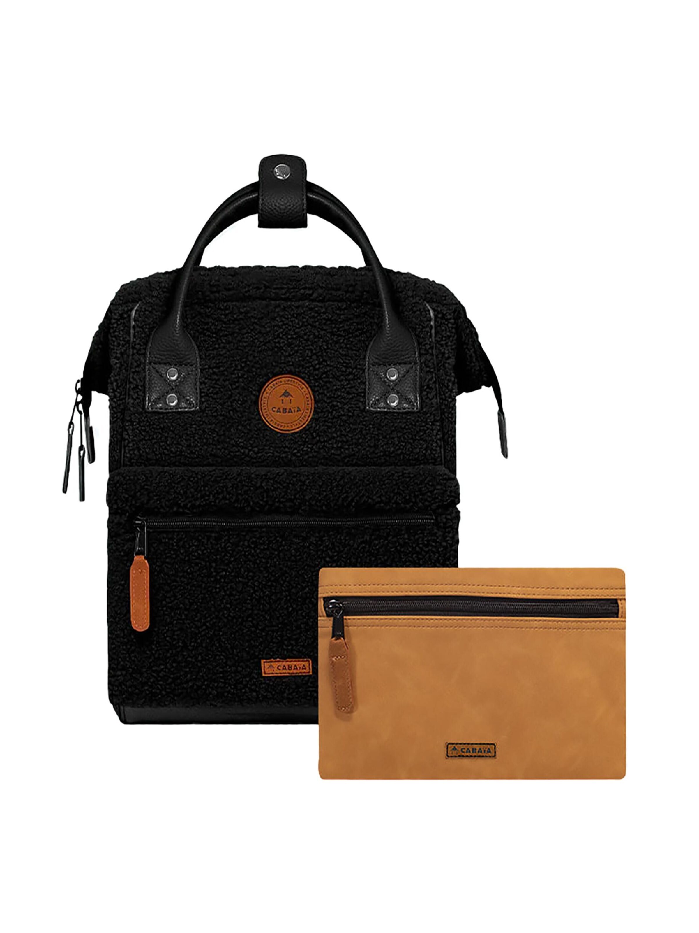 Cabaia Backpack 'Dhaka S' in Black