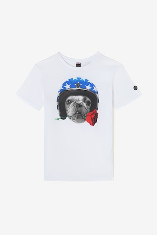 T-Shirt 'Soline' Le Temps Des Cerises en blanc : devant