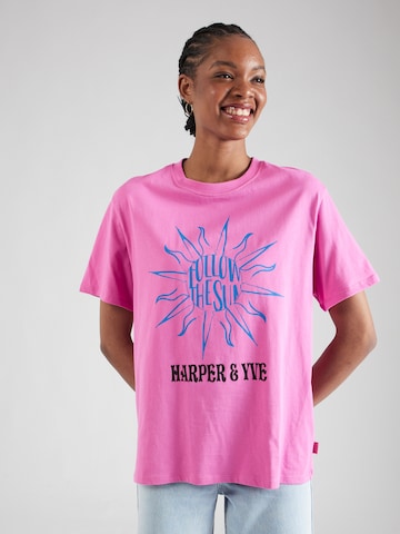Harper & Yve T-shirt i rosa: framsida