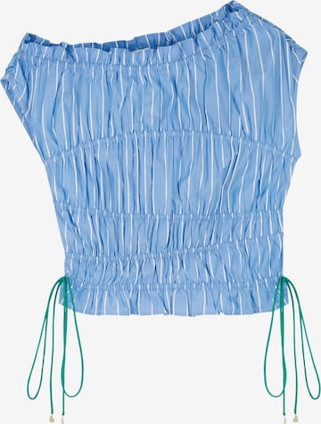 Fabienne Chapot Blouse in Blue: front