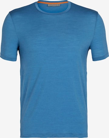 ICEBREAKER Funkcionalna majica 'M Sphere II SS' | modra barva: sprednja stran
