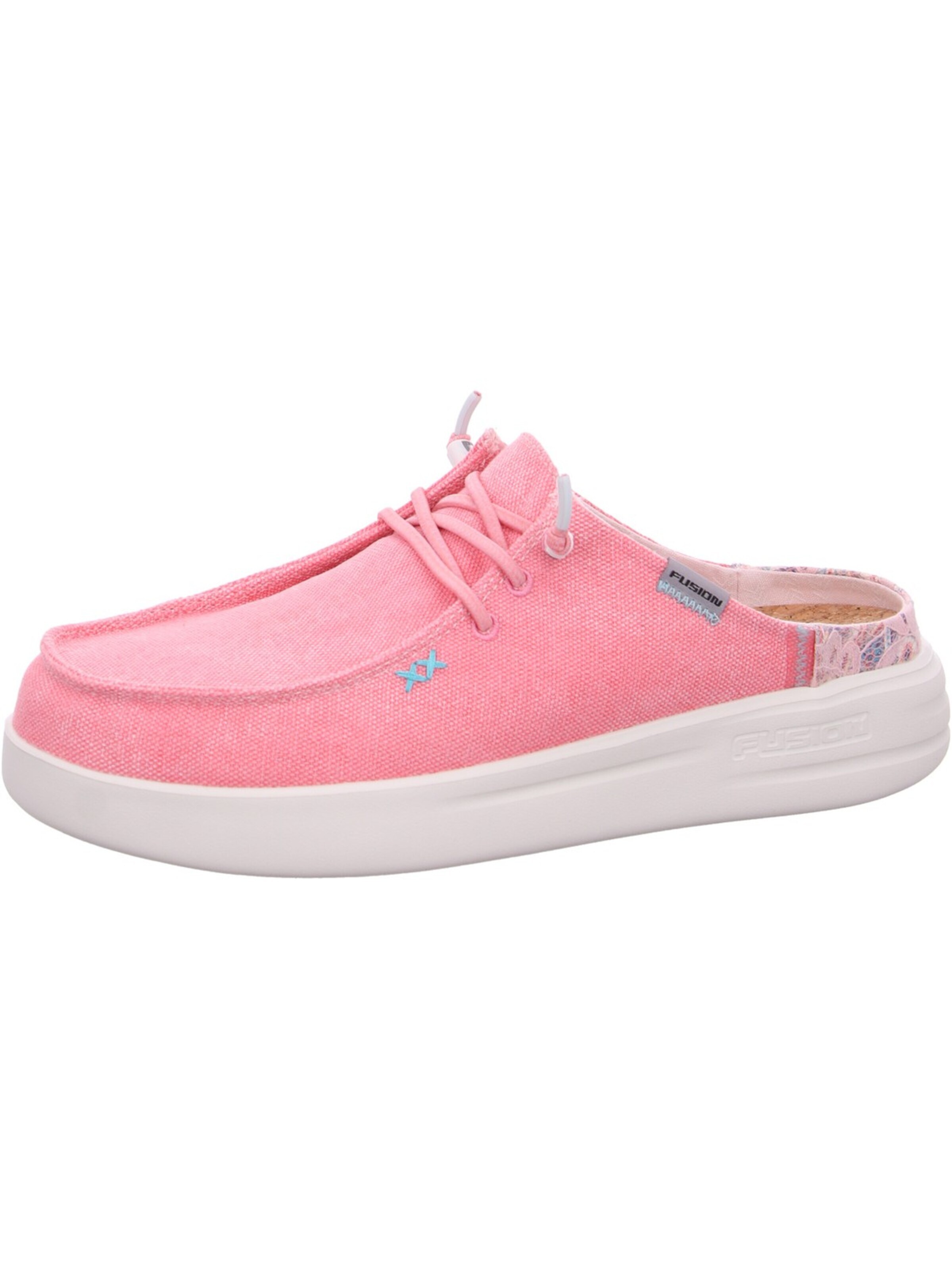 Fusion Hausschuh 'Fusion Slipper Rosa'‌‌‌‌‌ in Pink: Vorderseite