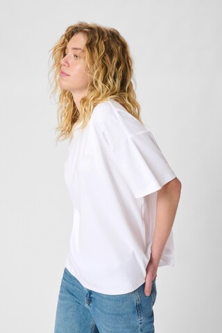 T-shirt 'DanaMW' My Essential Wardrobe en blanc