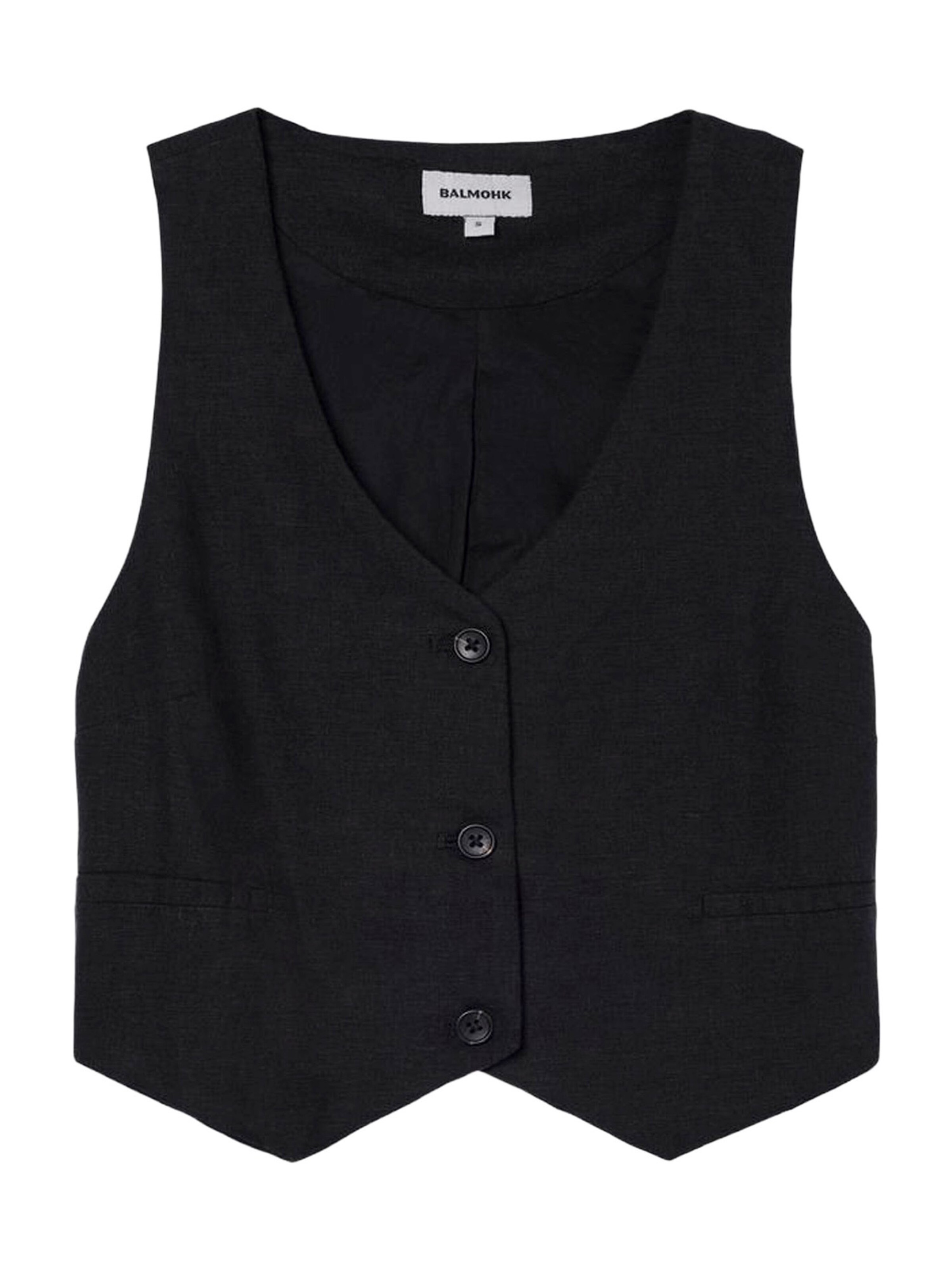 BALMOHK Pukuliivi värissä musta: etupuoli