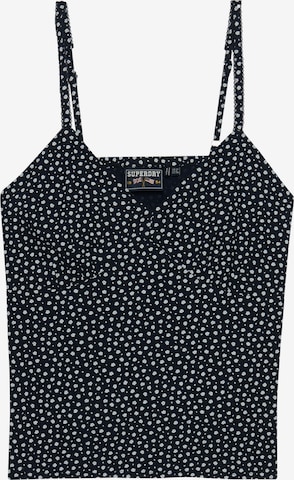 Haut Superdry & Co en bleu : devant