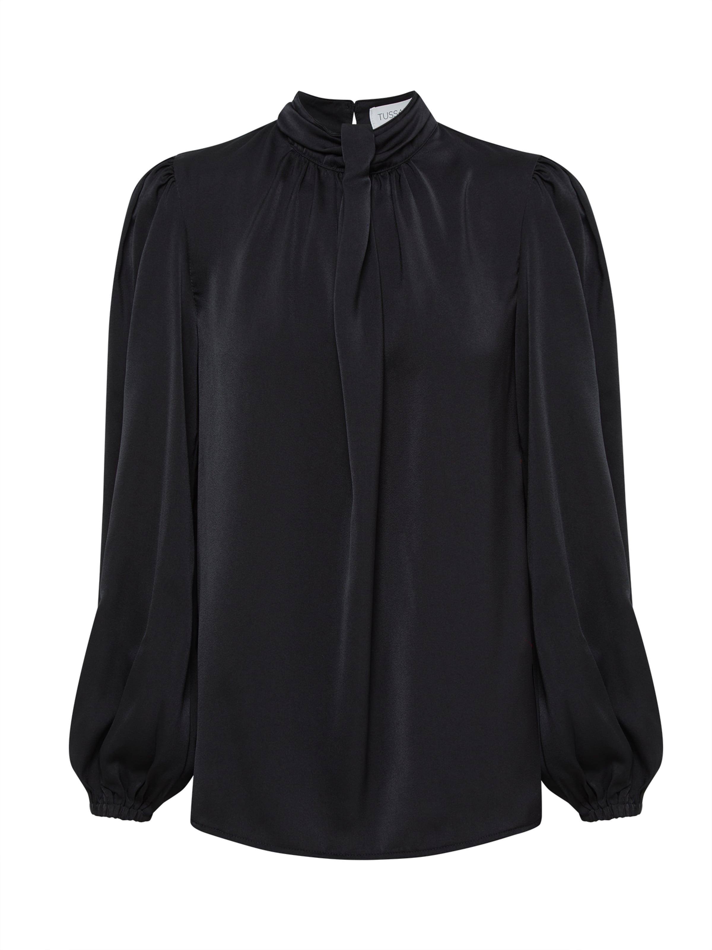 Tussah Blúzka 'ELLIE' - Čierna: predná strana