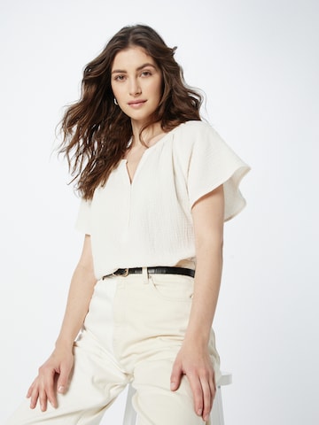 ESPRIT - Blusa em branco: frente