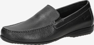 SIOUX Moccasins in Black: front