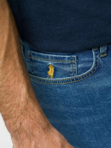 MCS Normální Džíny ' Rain Jeans ' – modrá