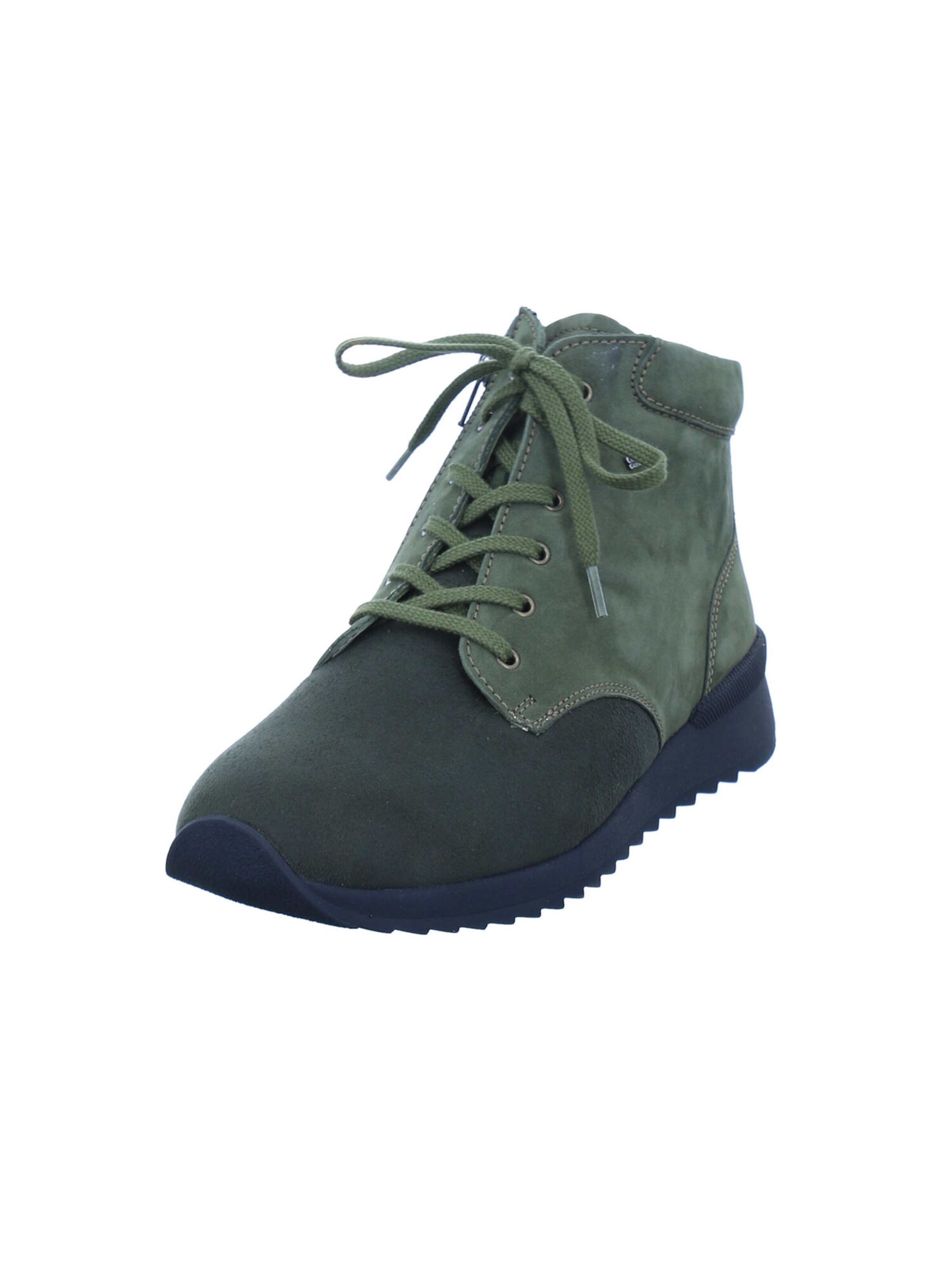 Finn Comfort Ankle Boots 'Trient' in Green: front