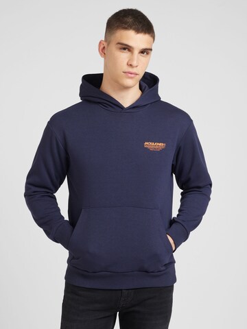 Sweat-shirt 'JJOLIVE' JACK & JONES en bleu