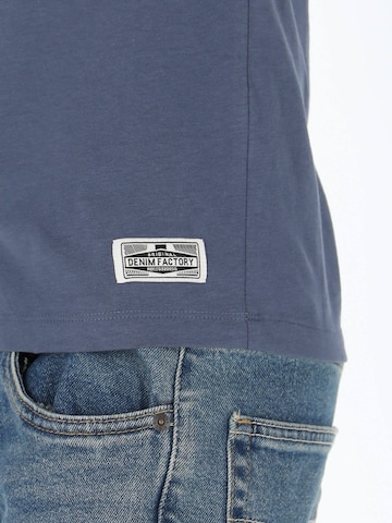 Denim Factory - Camiseta 'San Diego' en azul