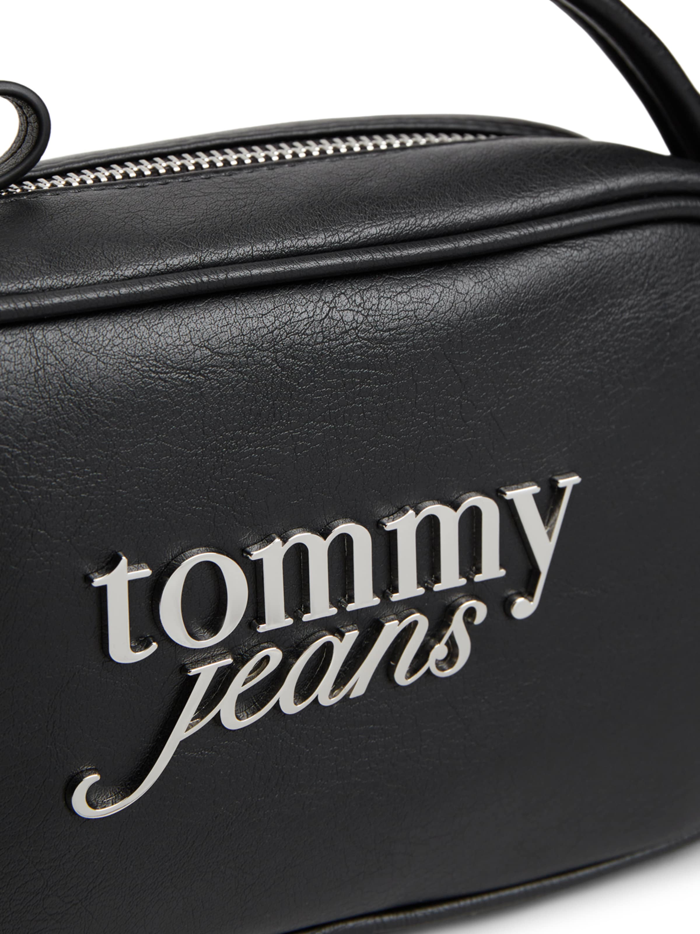 Tommy Jeans Handtasche 'BOLD' in Schwarz