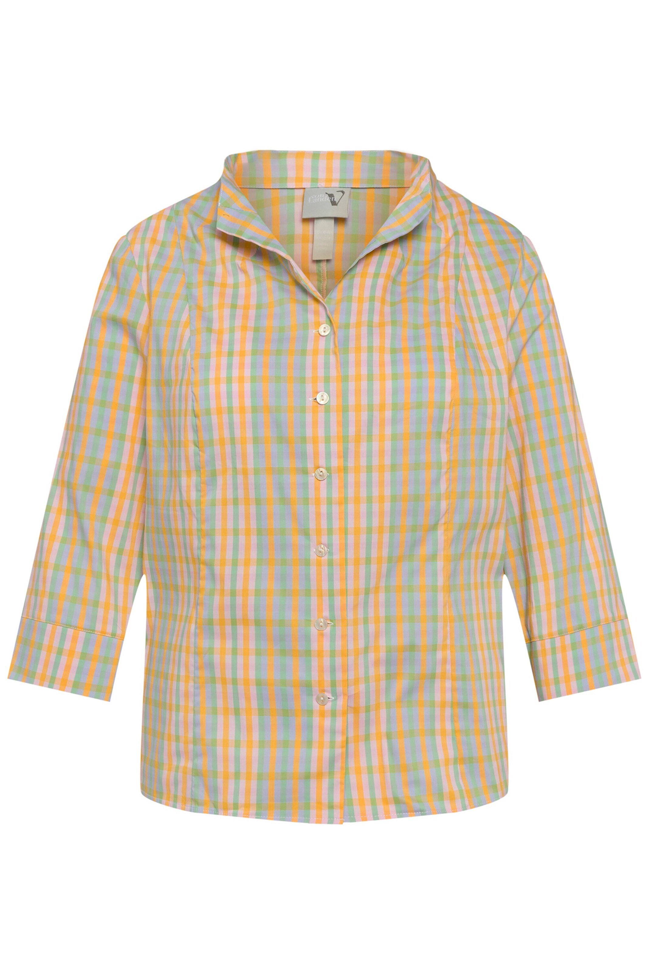 Ulla Popken Bluse in Grün: Vorderseite