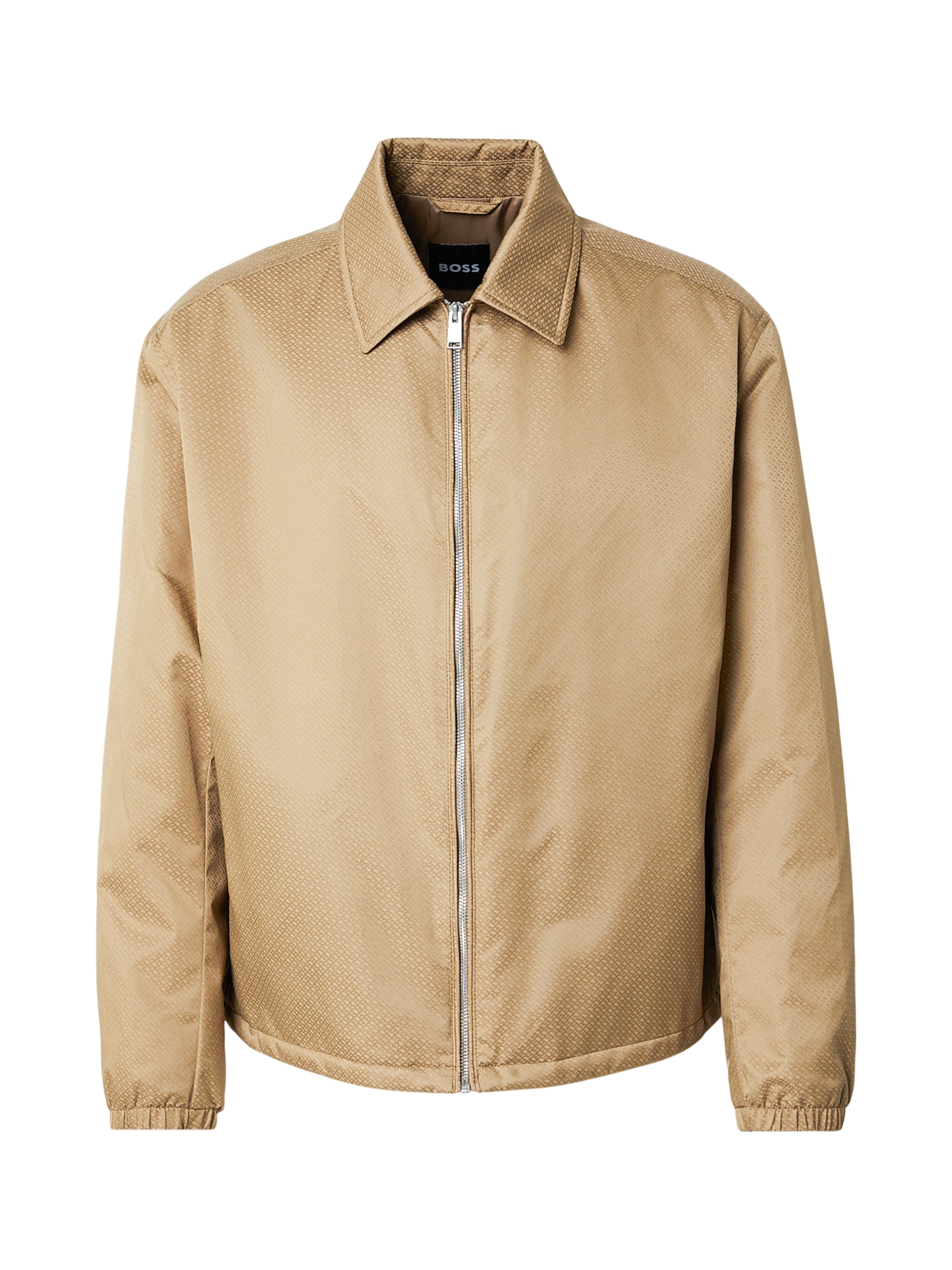 BOSS Tussenjas 'H-Crestell' in Beige: voorkant