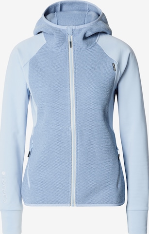 ICEPEAK Športna jopa na zadrgo 'BALLWIN' | modra barva: sprednja stran
