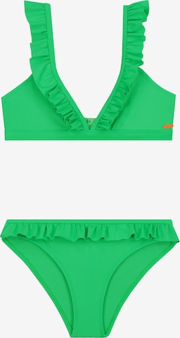 Shiwi - Triangular Biquíni 'Bella' em verde: frente