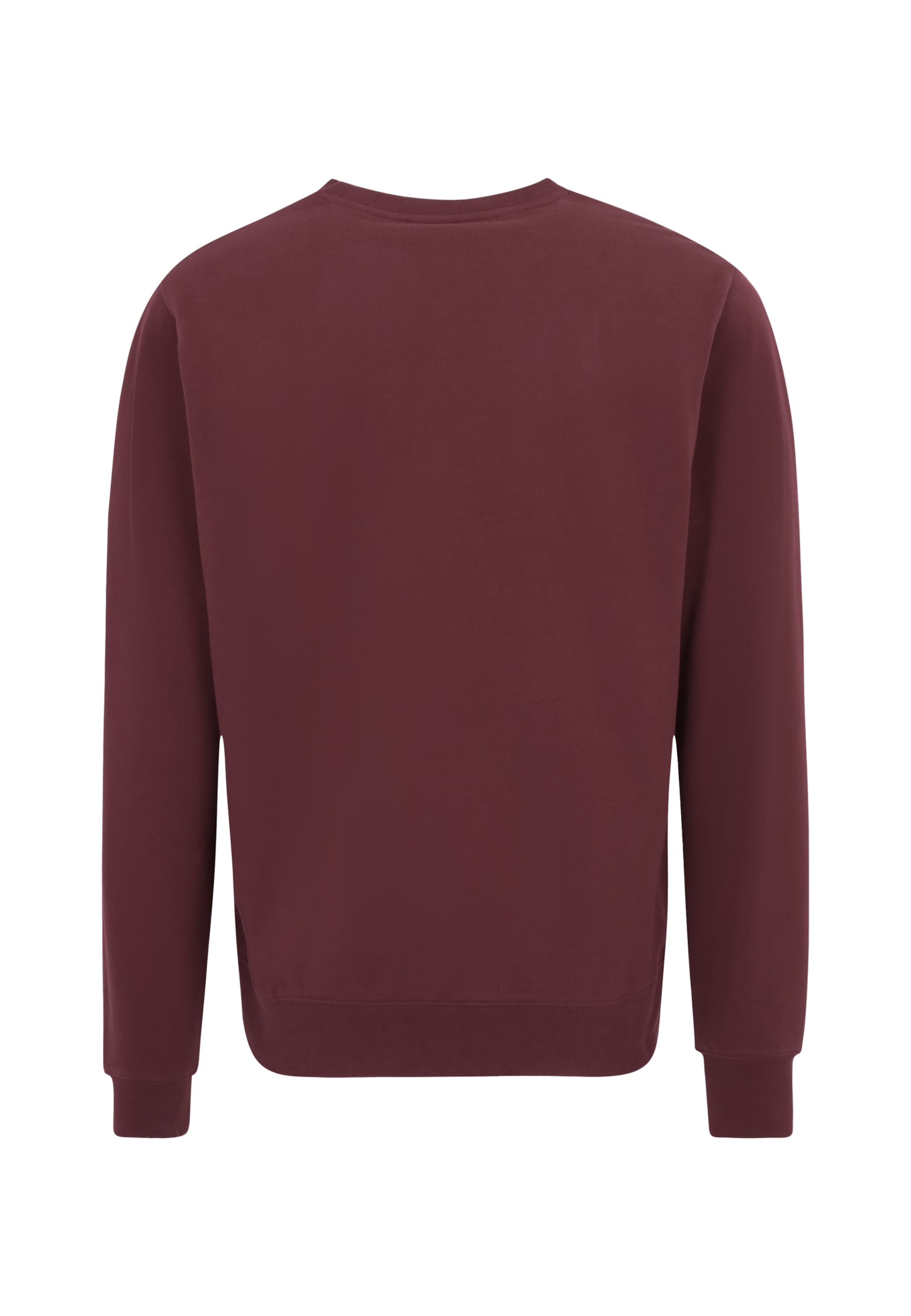 Sweat-shirt 'Plain Basic' Oldskull en rouge