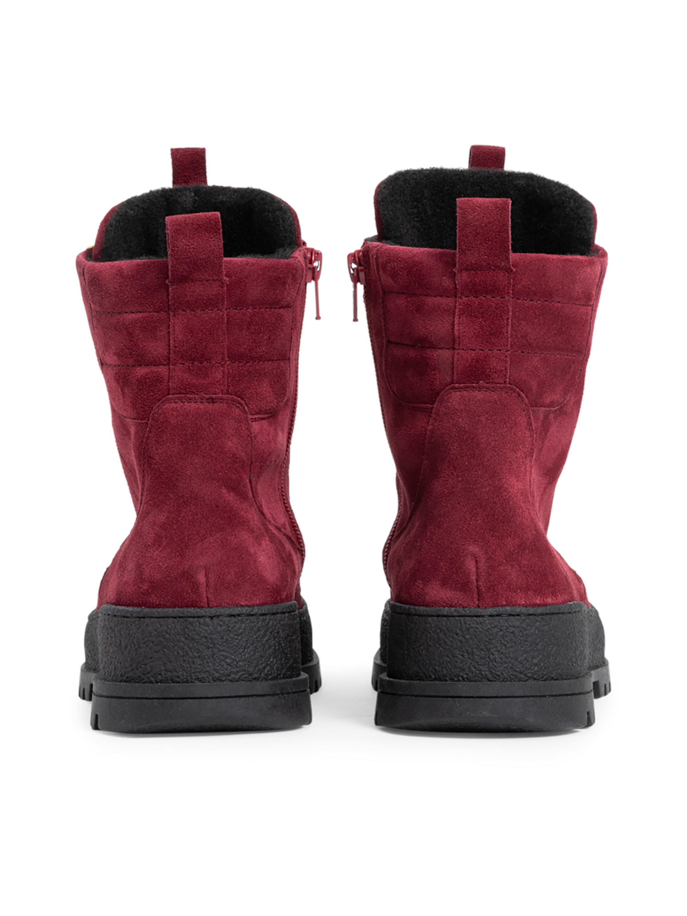 Stivaletto stringato di VITAFORM in rosso