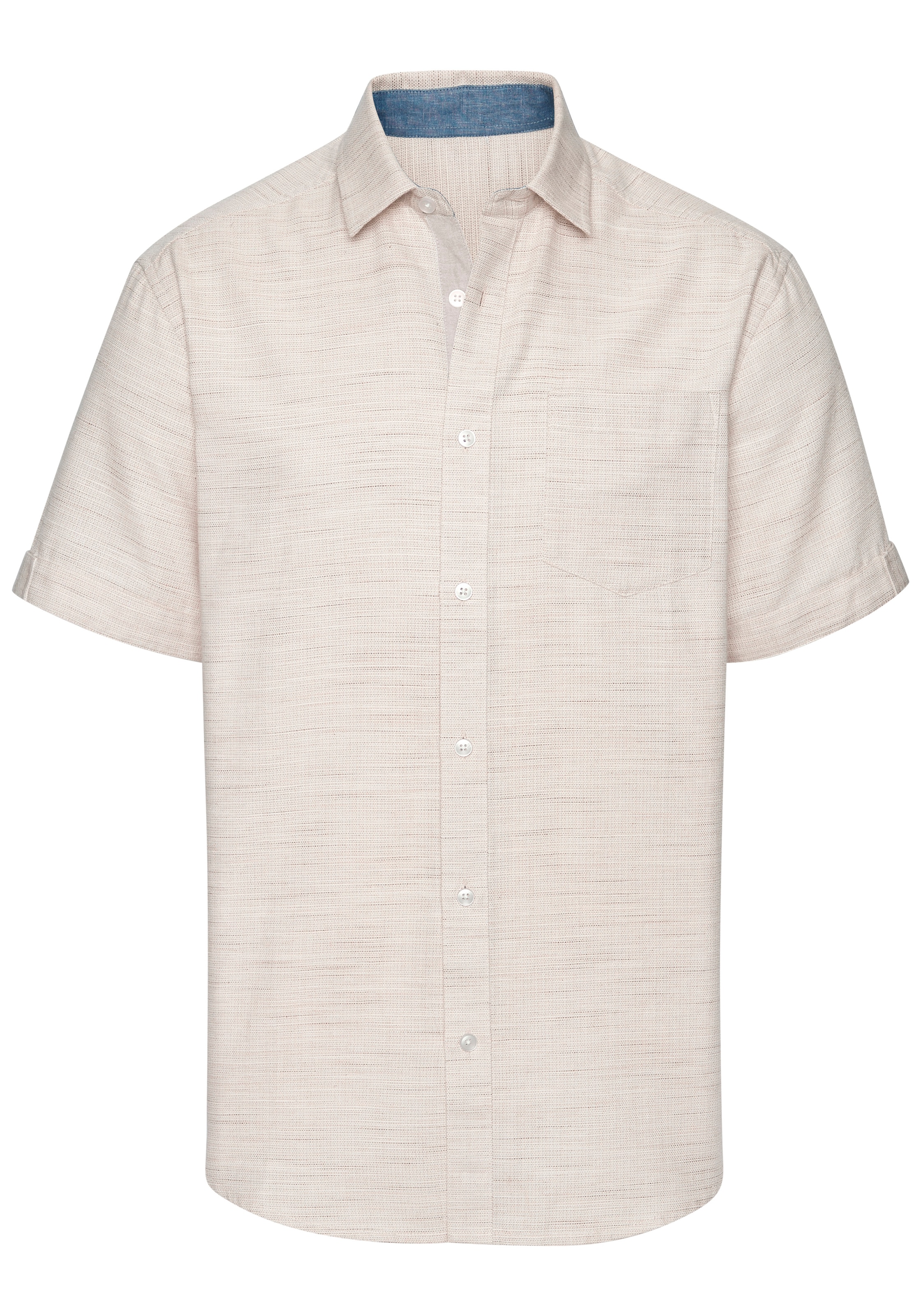 H.I.S Businesshemd in Beige: Vorderseite