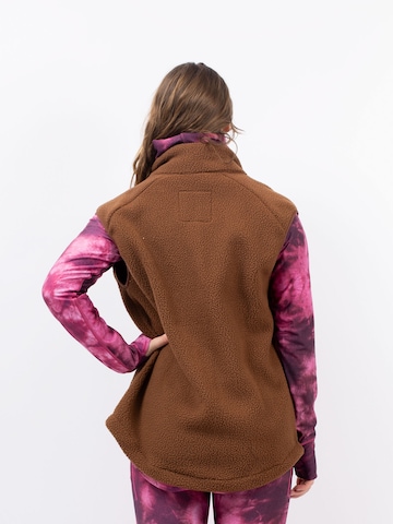 Gilet de sport Eivy en marron
