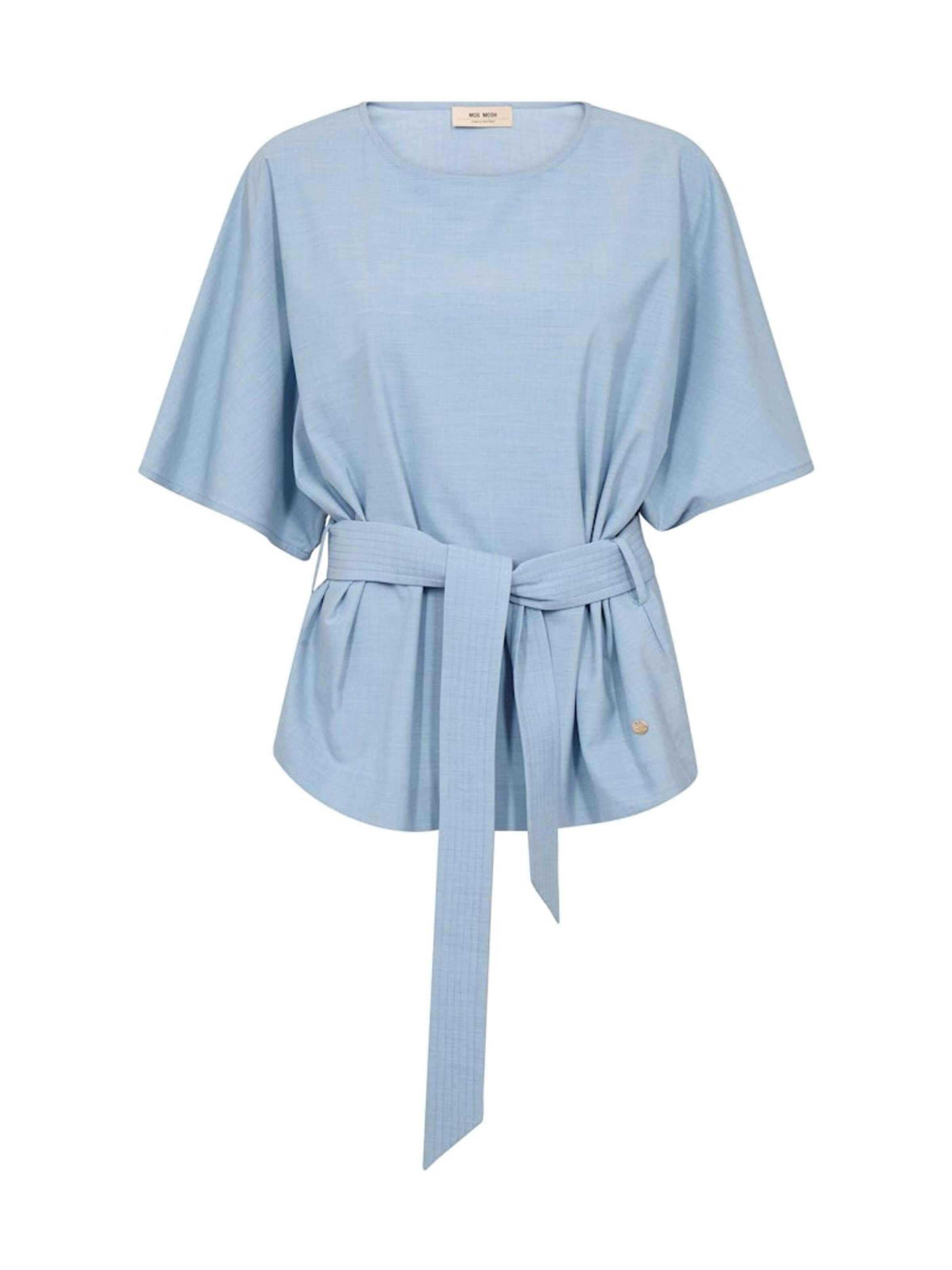 MOS MOSH Blouse 'MMRikas Roy' in Blue: front