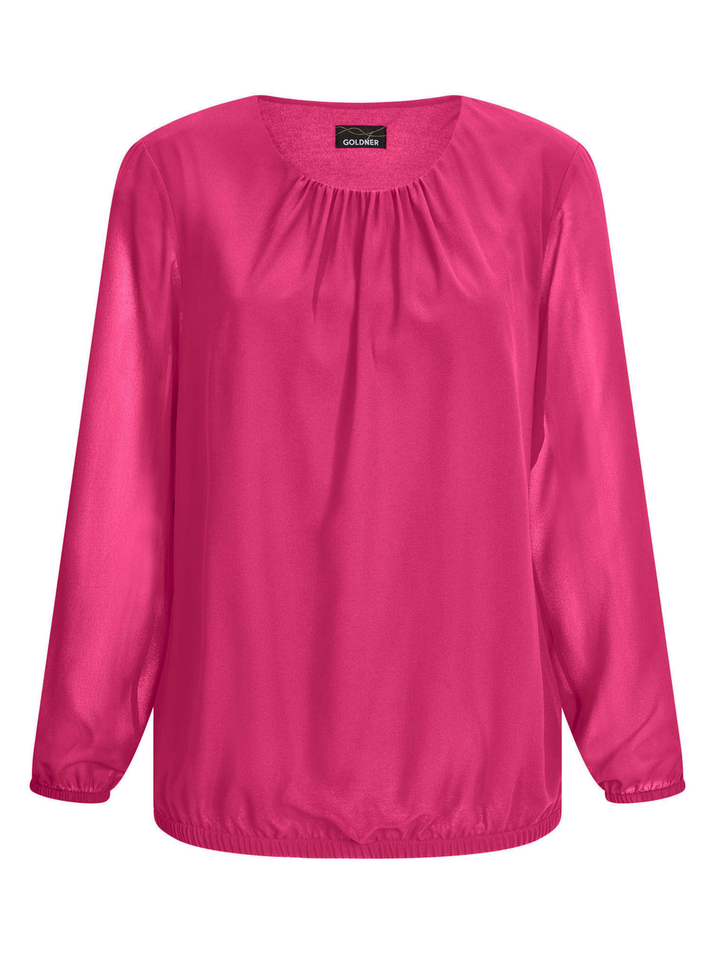 Goldner Bluse in Pink: Vorderseite