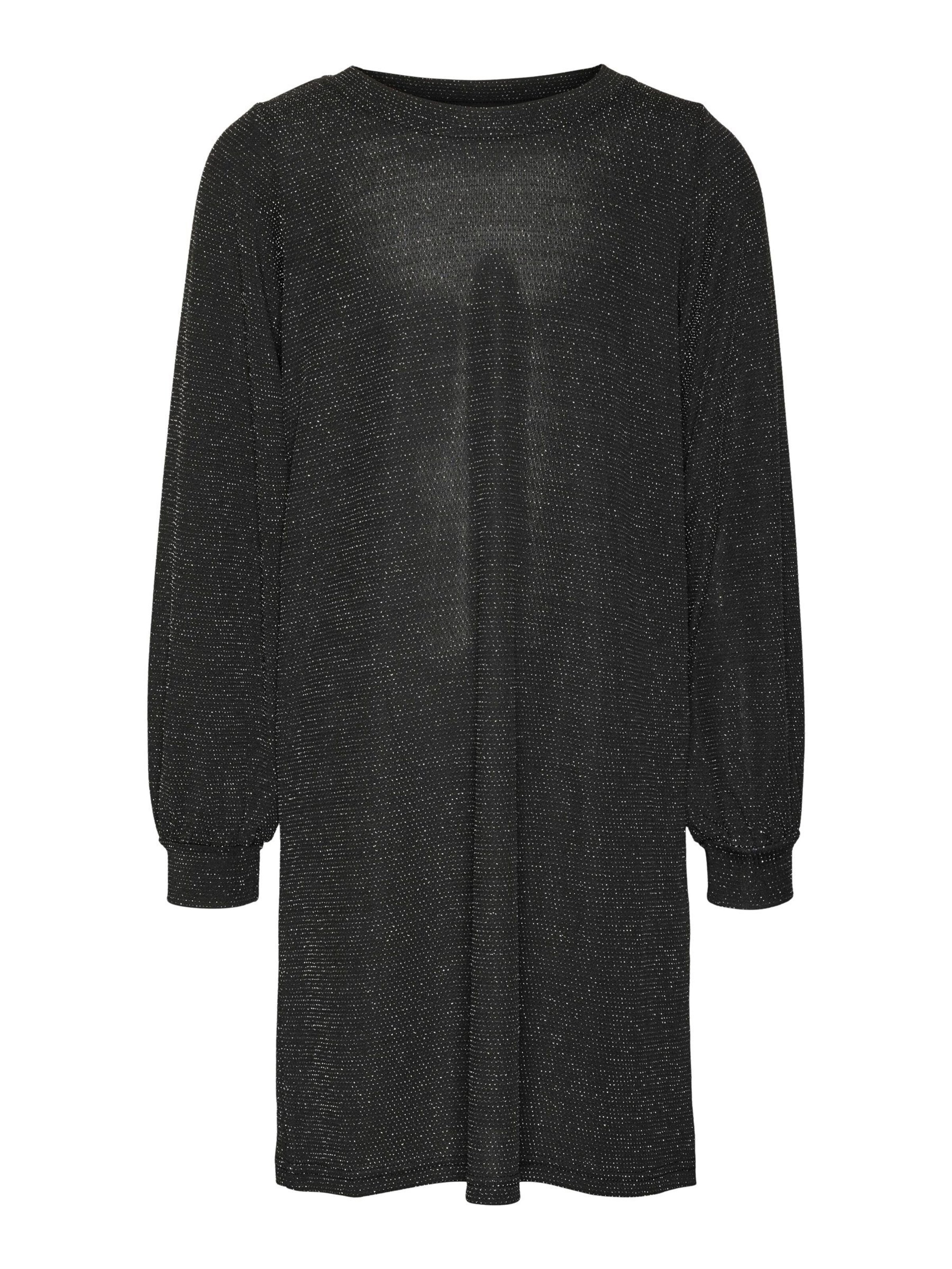 Robe 'VMKanva' Vero Moda Girl en noir : devant