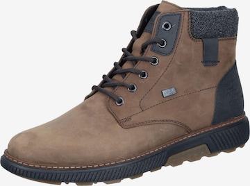Rieker Veterboots in Bruin: voorkant