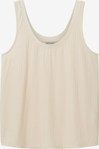 TOM TAILOR Top in Beige: predná strana