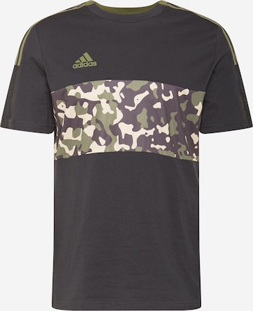 ADIDAS PERFORMANCE Funktionsskjorte i sort: forside