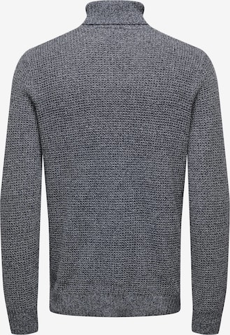 Only & Sons Pullover 'BASIL' in Grau