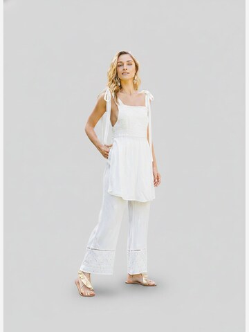 Combinaison 'Ensemble Palladio' Miss June en blanc