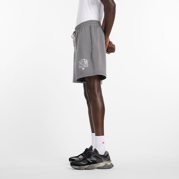 Regular Pantalon 'Reimagined Fleece Short 7"' new balance en gris